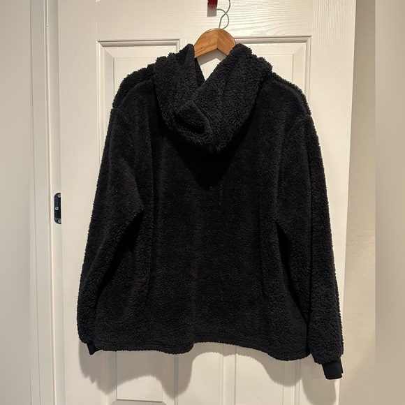 ASOS Sherpa oversized hoodie size 16 - Picture 2 of 4